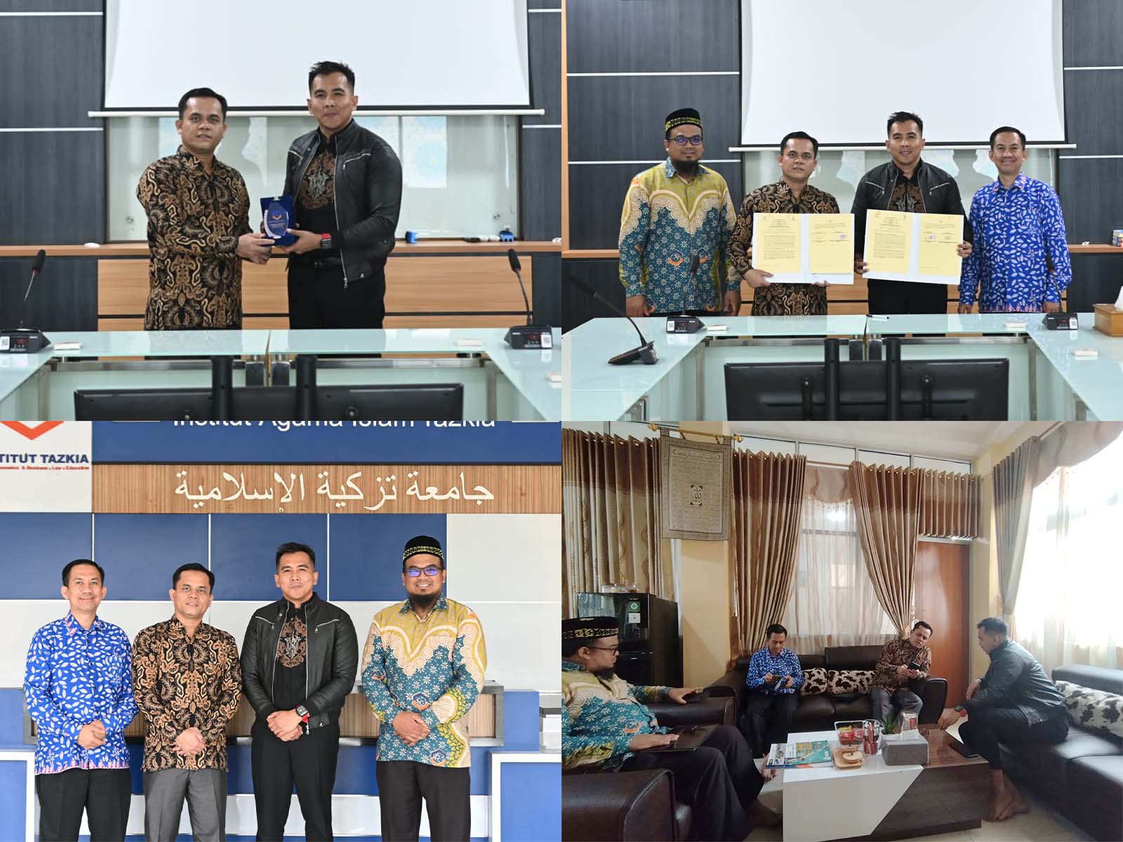 Rektor Tazkia Mengajak IAI Lukman Edy mengkaji Future Studies