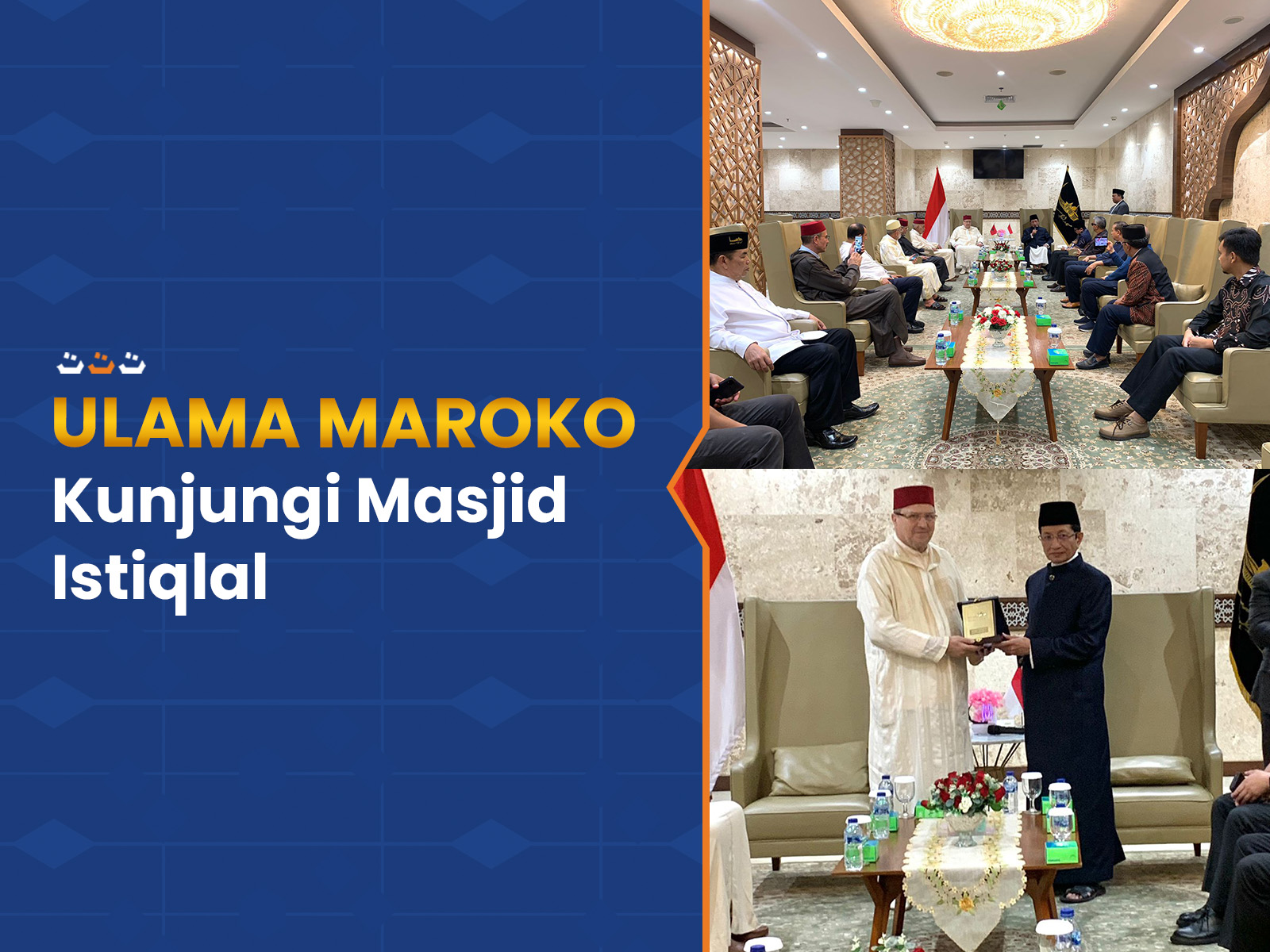 Ulama_Maroko_Kunjungi_Masjid_Istiqlal