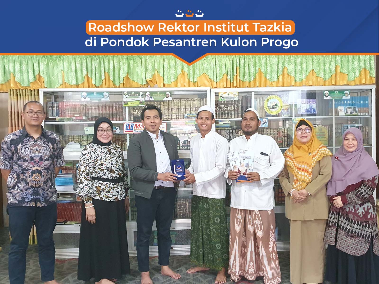 Roadshow Rektor Institut Tazkia di Pondok Pesantren Kulon Progo